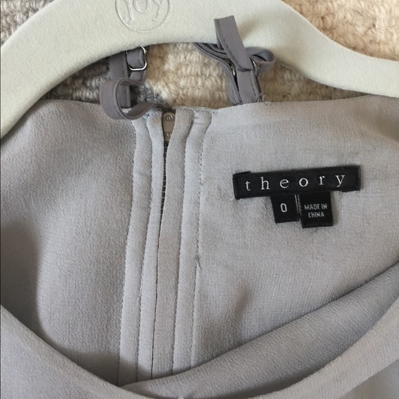 Theory Gray shift dress - Picture 5 of 5